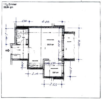Starke Rendite: Vermietete 1,5 Zimmer Wohnung in guter Wohnlage - DieMaacklerOHG (19408)