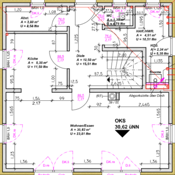 Zentral wohnen in Adendorf- Einfamilienhaus mit 120 m² Wohnfläche - Erdgeschoss (20905)