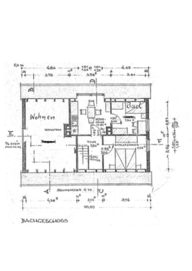 Großes Grundstück, viel Haus, keine Baustellen – sofort einziehen - Grundrisszeichnung DG (20080)