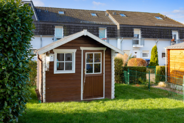 Auf die Lage kommt es an. Von hier aus können Sie Lüneburg noch besser genießen - Gartenhaus (14448)