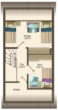 Dachgeschoss - Familienfreundliches Mittelreihenhaus in Reppenstedt- 89 m² mit 5 Zimmern