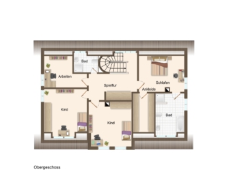 „Ihr Traumhaus in Adendorf – Stil, Komfort und Wohlfühlatmosphäre“ - Grundriss OG (20026)