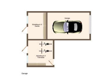 „Ihr Traumhaus in Adendorf – Stil, Komfort und Wohlfühlatmosphäre“ - Grundriss Garage (20028)