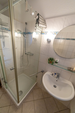 Charmantes Zweifamilienhaus mit vielfältigen Nutzungsmöglichkeiten - Duschbad EG (16983)