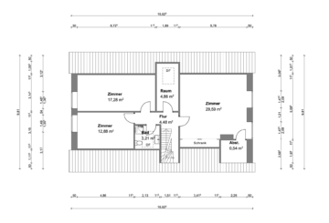 Großes Einfamilienhaus (220 m²) in Brietlingen- Ideal für Familien - Dachgeschoss (19537)