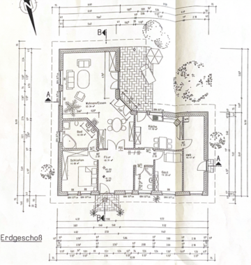 Viel Platz für die Familie: Haus mit Garten und durchdachtem Grundriss - GRUNDRISS EG (26203)