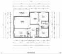 GRUNDRISSZEICHNUNG EG - Familienfreundlicher Bungalow am Feldrand von Reppenstedt - 127 m² mit großem Keller